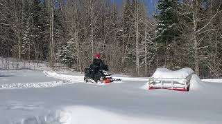 2023 BRP Expedition SE 900 ACE Turbo R  Test reculon dans la neige [upl. by Kristen]