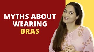 Myths about wearing bras  ft Dr Tanushree Pandey [upl. by Aelc102]