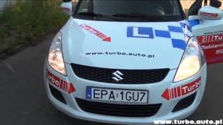 Egzamin praktyczny WORD Łódź  wszystkie światła Suzuki Swift [upl. by Kenyon]