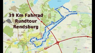 39 km Fahrradtour durch Rendsburg Kanal Rader Hochbrücke Runde Rendsburg [upl. by Perrins]