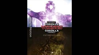 Evolved Godzilla vs Thermo Godzilla  edit godzilla godzillaxkong shorts fyp [upl. by Hanley]