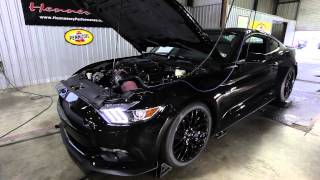 2015 HPE700 Supercharged Mustang  Dyno Testing [upl. by Kcinnay591]