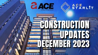 ACE STARLIT CONSTRUCTION UPDATES  DECEMBER 2023 UPDATES  SECTOR 152 NOIDA  ACE GROUP [upl. by Owiat900]