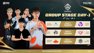 M6 MM Qualifier  Group Stage  W1D1 [upl. by Goto278]