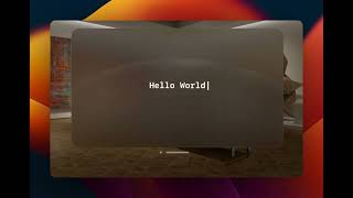 Build visionOS apps with NativeScript  Hello World Tutorial building the main window [upl. by Ku]