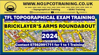 BRICKLAYER’S ARMS ROUNDABOUT TOPOGRAPHICAL SKILLS ASSESSMENT FEBRUARY 2024 TFL TOPOGRAPHICAL EXAM [upl. by Eniaral]