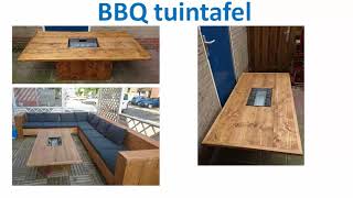 Zelf een steigerhouten tuintafel maken of toch liever kopen [upl. by Marduk]