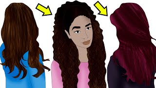 LOS MEJORES COLORES DE CABELLO PARA PIEL MORENA 🔥  ¿Qué color de cabello te queda [upl. by Akihsan199]