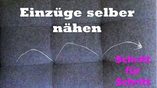 Tutorial Steppung in Polsterung selber nähen Sessel Makeover Teil 4 [upl. by Hctud]