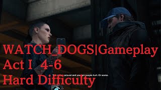 WATCHDOGSGameplayHard Difficulty [upl. by Enovaj]