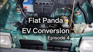 Fiat Panda EV Conversion  Episode 4 [upl. by Woodhouse114]