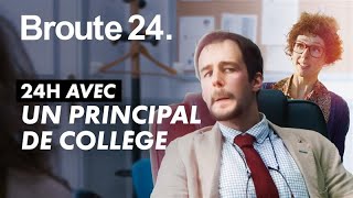 24h avec un principal de collège  Broute 24  CANAL [upl. by Raynard808]