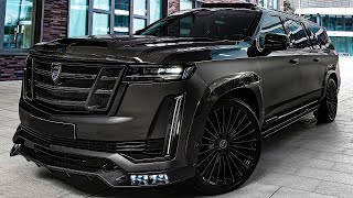 2022 Cadillac Escalade Long  Interior And Exterior in details  New Luxury SUV by Larte Design [upl. by Atina19]