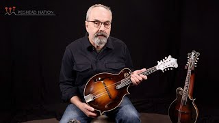 John Reischman plays a 1923 Gibson F5 Lloyd Loar Mandolin  Peghead Nation [upl. by Wini402]