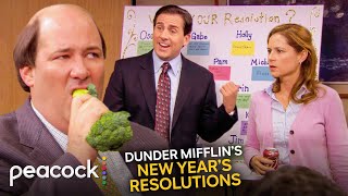 The Office  Dunder Mifflin Ruins Pam’s New Year’s Resolution Board [upl. by Ennalorac]