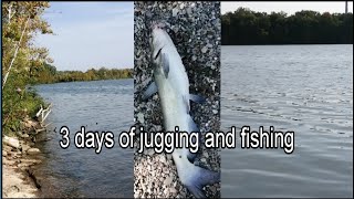 3 days of jugging and fishing Caught one kind of big fish [upl. by Acirt949]