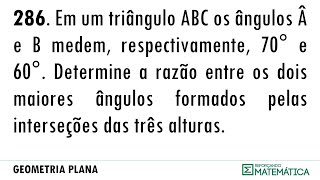 C08 PONTOS NOTÁVEIS DE UM TRIÂNGULO 286 [upl. by Alexine]