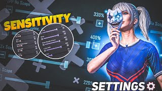 NEW UPDATE 34 🔥BEST SENSITIVITY CODECONTROL SETTINGS BGMIPUBG MOBILE  BGMI AFTER UPDATE 34 [upl. by Severen]