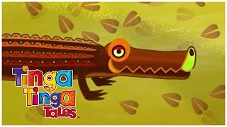 Why Crocodile has a Bumpy Back  Tinga Tinga Tales Official  Full Episodes  Cartoons for Kids [upl. by Ahsienar]