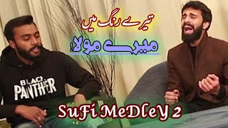 Tery Rang Mein Mery Mola as  Darbari Medley 2  Street Malangs [upl. by Nickolas]