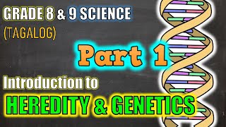 Introduction to Genetics amp Heredity  Gr 8 amp 9 Part 1  Tagalog [upl. by Nrojb]