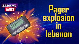 How pagers exploded in Lebanon [upl. by Vanessa446]