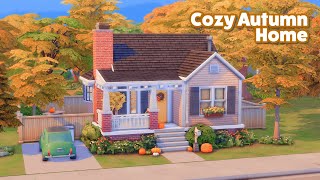 Cozy Autumn Home🍂  The Sims 4 Speed Build No Commentary  No CC [upl. by Terag318]