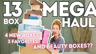 Monthly Subscription Boxes  September 2023  Mega Unboxing of Subscription Boxes [upl. by Mast]