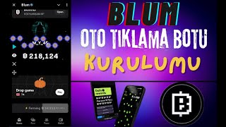 BLUM OTO TIKLAMA BOTU KURULUMU blum blumcoin otoclicker auto airdrop bitcoin [upl. by Oreste]