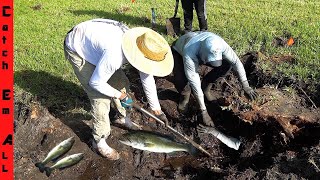 DISCOVERING FISH Living in UNDERGROUND LAKE CAVE SYSTEM deep below BACKYARD [upl. by Von]