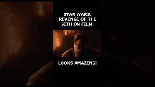 REVENGE OF THE SITH ON 35MM FILM starwars rots prequels [upl. by Aruol797]