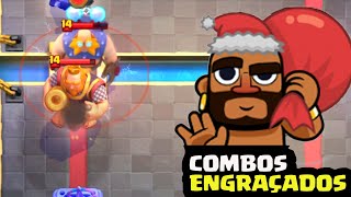 COMBOS QUE NINGUÉM ENTENDE NADA  CLASH ROYALE [upl. by Ryan299]