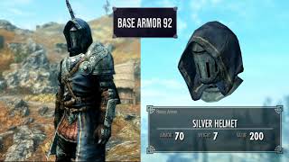 Skyrim Armor Sets  Silver Armor amp Weapons Locations Early [upl. by Ahsuas]