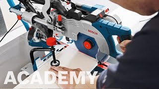 Bosch academy Panelsag GCM 8 SDE Professional [upl. by Si858]