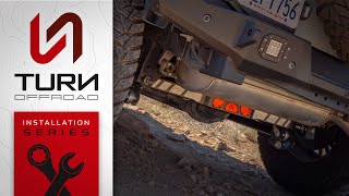 TURN Offroads Billet Rear Track Bar Installation Guide [upl. by Eile253]