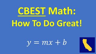 CBEST Math – How To Do Great And Pass [upl. by Anilev314]