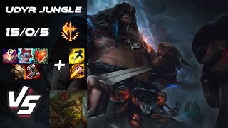 JUNGLE Udyr vs Ivern  NA Challenger Patch 1418 [upl. by Buck]