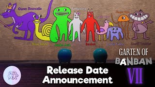 Garten of Banban 7  Release Date Announcement [upl. by Badger]