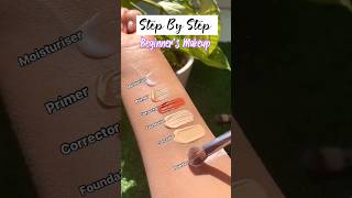 Step by step makeup for beginners makeup shorts ytshorts beginnersmakeup [upl. by Rao559]