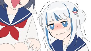 Gura Senpai Animation [upl. by Novick565]