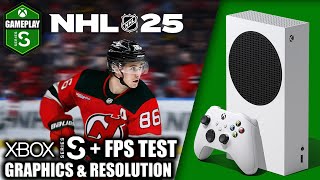 NHL 25 on Xbox Series S vs Series X vs PS5  Technical Review Comparison [upl. by Ariik21]