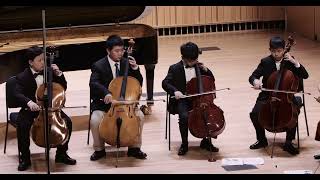 Musart Cello Ensemble Gavotte [upl. by Aitnwahs231]