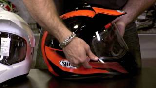 Shoei Hornet DS Helmet Review at RevZillacom [upl. by Ycul]