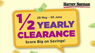 Harvey Norman 12 Yearly Clearance is BACK Now till 30 June 2024 [upl. by Jammie]