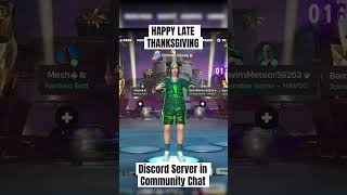 What Yall Do On Thanksgiving fortniteshorts fortnite [upl. by Yrallih222]