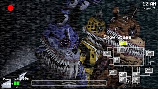 I made FNaF 1 more scary than FNaF 4 Corrupted Animatronics FNaF 1 Mods [upl. by Ocirema533]