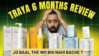 Kya traya ke products use karne se naye baal aate hai  traya hair review [upl. by Laura]