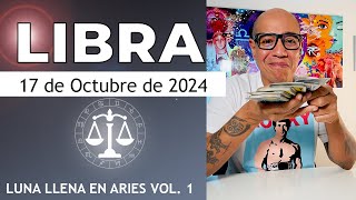 LIBRA  Horóscopo de hoy 17 de Octubre 2024 [upl. by Ripleigh]