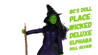 BC’s Doll Place Wicked Deluxe Elphaba Doll Review With Subtitles [upl. by Alemaj]