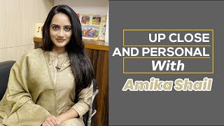 Up Close amp Personal with Amika Shail  Mirzapur Actress Amika Shail Interview  Laxmii  Nachaniya [upl. by Iverson]